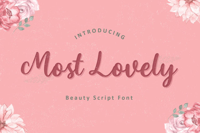 Most Lovely Font tlatoustype 
