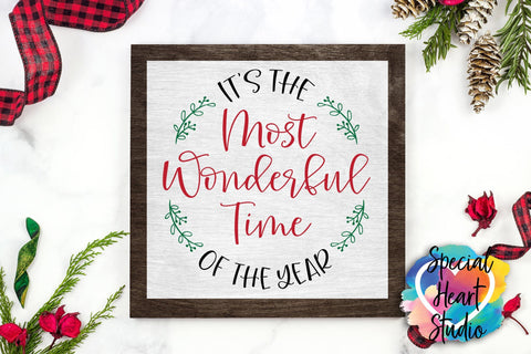 Most Wonderful Time SVG Special Heart Studio 