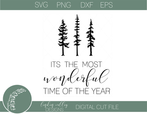 Most Wonderful Time SVG SVG Linden Valley Designs 