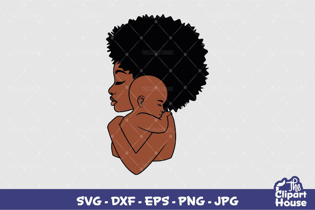 Mother and Baby SVG The Clipart House 