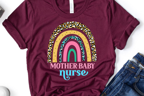 Mother Baby Nurse Sublimation I L & D Nurse Sublimation Sublimation Happy Printables Club 