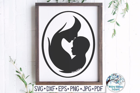 Mother Baby SVG SVG Wispy Willow Designs 