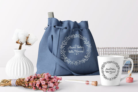 Mother' Day svg card in Italy Buona Festa della Mamma SVG Zoya Miller 