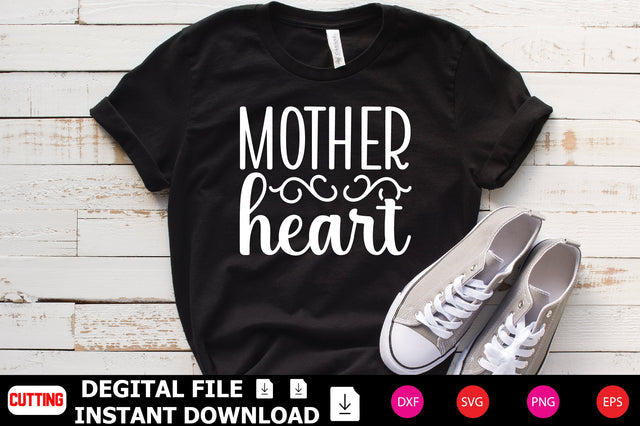 Mother Heart SVG Shahin alam 