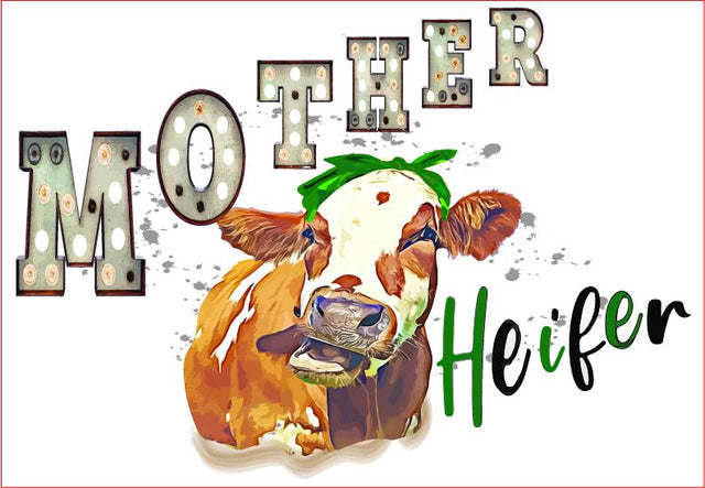 Mother Heifer Sublimation Graphic Sublimation sublimationhappy 