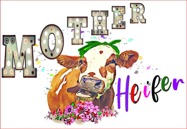 Mother Heifer Sublimation Graphic Sublimation sublimationhappy 