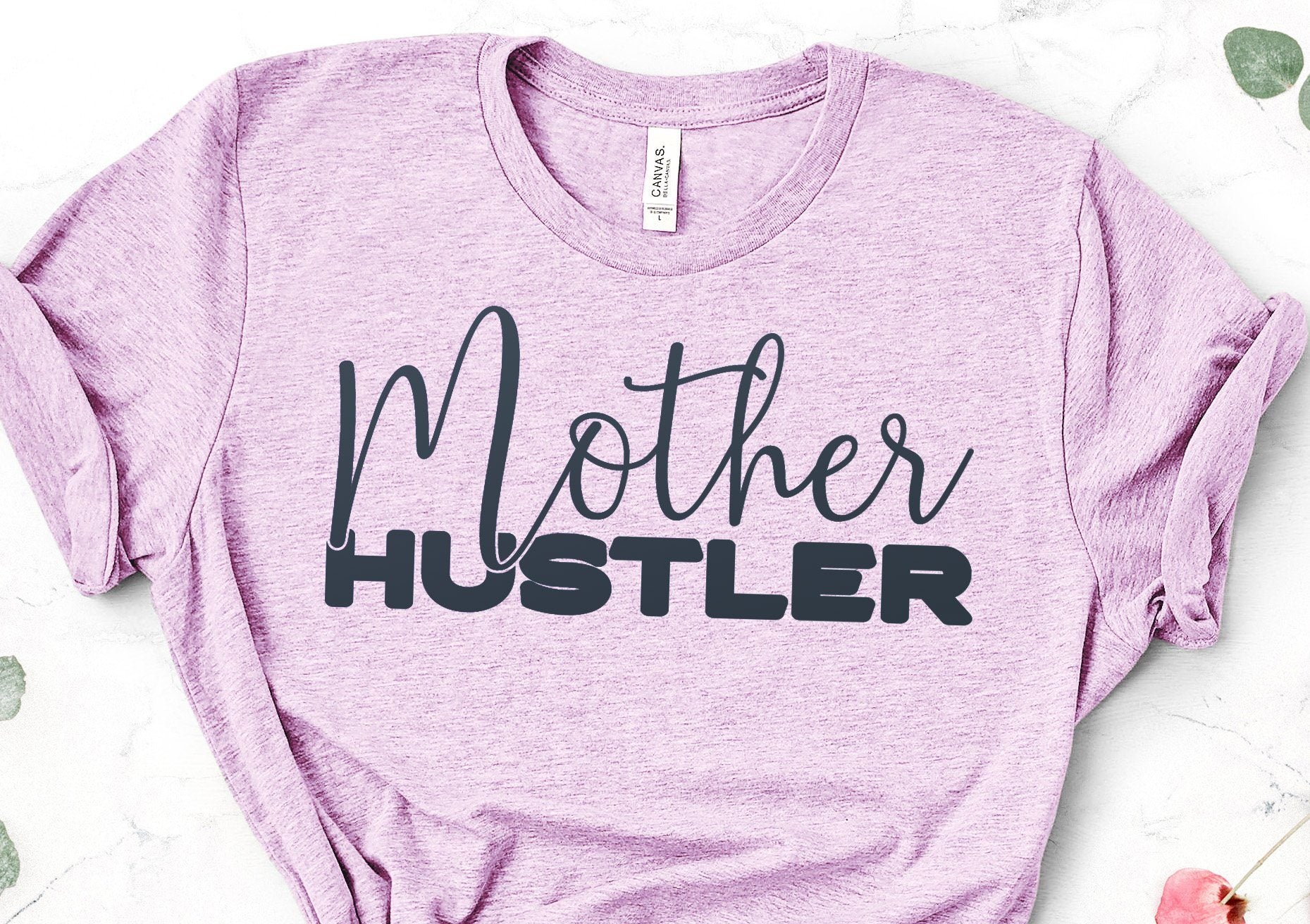 Mother Hustler Adult Face Mask SVG Design | So Fontsy