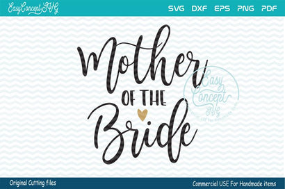 Mother of the Bride svg, SVG EasyConceptSVG 