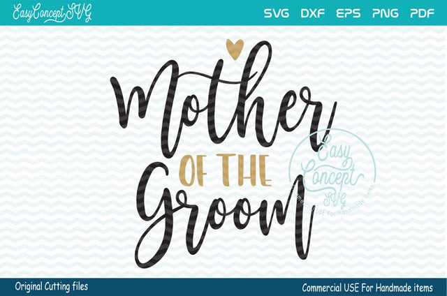 Mother of the groom svg, SVG EasyConceptSVG 