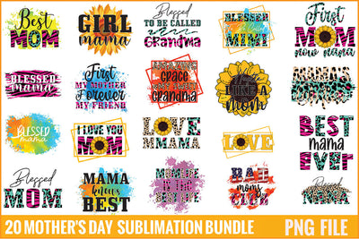 Mother s Day Sublimation Bundle Sublimation Rupkotha 
