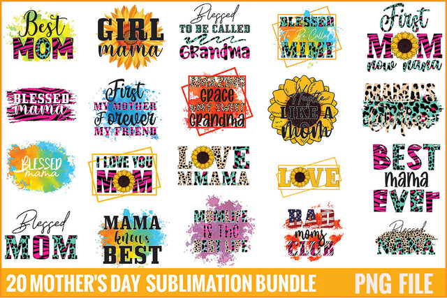 Mother s Day Sublimation Bundle Sublimation Rupkotha 