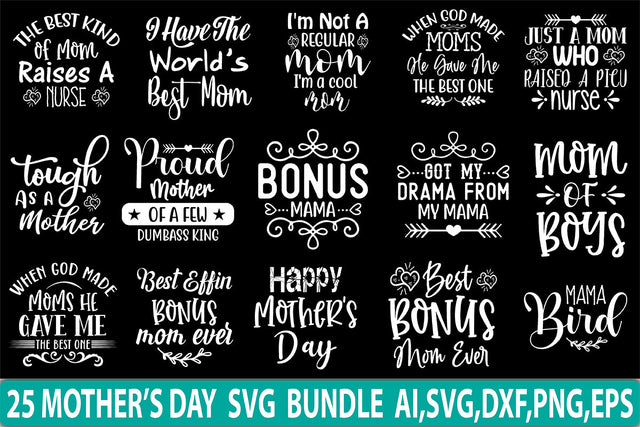 Mother SVG Bundle SVG nirmal108roy 