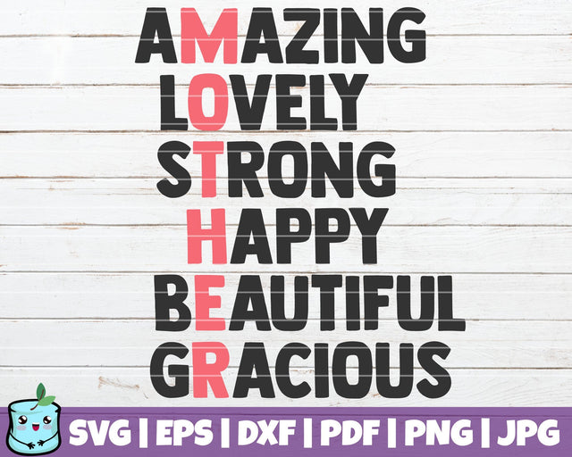 Mother SVG MintyMarshmallows 