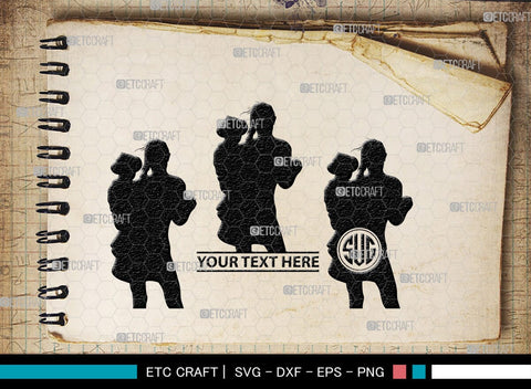 Mother With Kid Monogram, Mother With Kid Silhouette, Mother With Kid SVG, Kid Svg, Mother Svg, SB00389 SVG ETC Craft 