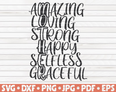 Mother word art SVG | Mother's Day quote SVG HQDigitalArt 