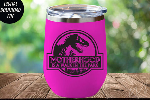 Motherhood is a walk in the park svg, Motherhood t shirt svg, mom t shirt svg, gift for mom svg, mom cricut, happy mother's day t shirt, cut files,Jurassic park svg SVG Isabella Machell 