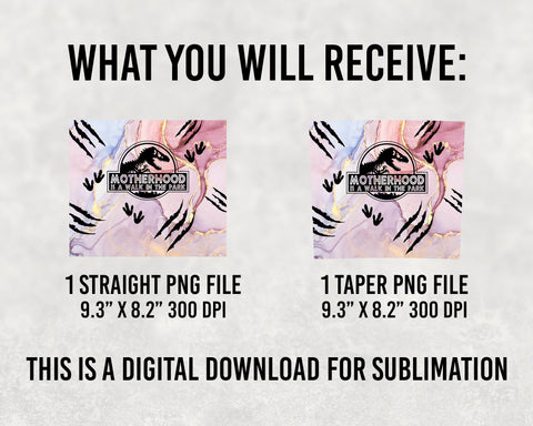 Motherhood Is A Walk In The Park Tumbler, Motherhood Tumbler, Motherhood Gifts For Women, Motherhood Cup With Straw, Motherhood Gifts SVG BOO-design 