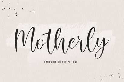 Motherly Font Aestherica Studio 
