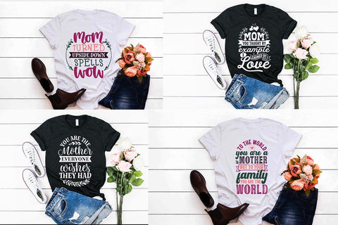 Mother's Day Bundle SVG cut files for cutting machines Cricut Silhouette SVG PNG Mother's Day SVG Mom Bundle SVG RoseMartiniDesigns 