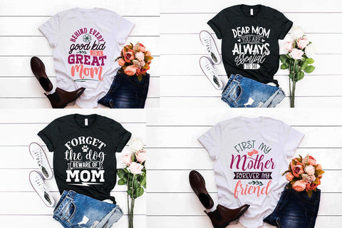 Mother's Day Bundle SVG cut files for cutting machines Cricut Silhouette SVG PNG Mother's Day SVG Mom Bundle SVG RoseMartiniDesigns 
