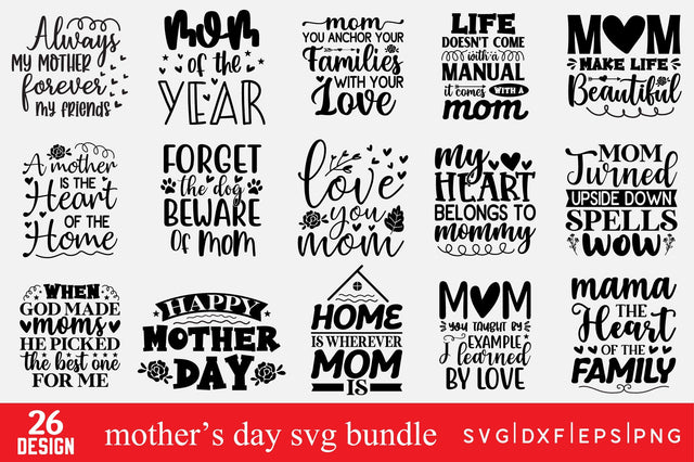 Mother's Day Bundle SVG md faruk hossain 
