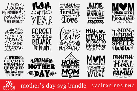 Mother's Day Bundle SVG md faruk hossain 
