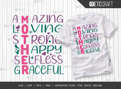 Mother's Day Bundle Vol-17 | Lots Of Love Mom Svg | Mommy Is My One True Love Svg | Always My Mother Forever My Friend Svg | Mama Bear Svg | Mothers Quote Design SVG ETC Craft 