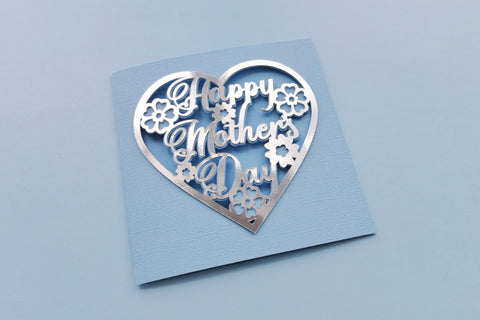 Mothers day card svg, Happy mothers day, Mothers day gift SVG CuttingLineStore 