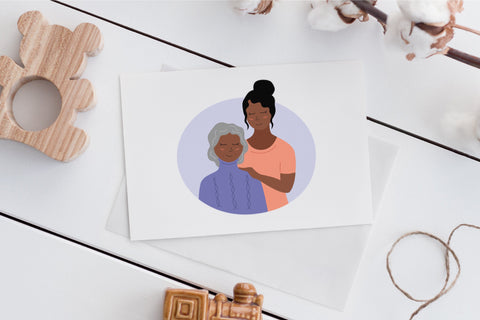 Mother's Day Clipart | EPS Vector Illustrations Sublimation AnnaViolet_store 