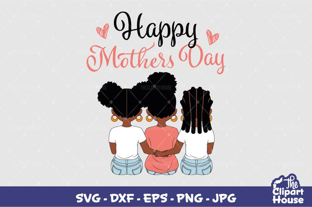 Mothers Day Daughters SVG The Clipart House 