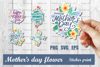 Mother's day flower Sticker SVG dadan_pm 
