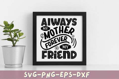 Mother's Day Heart SVG Bundle SVG DESIGNISTIC 