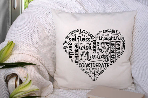 Mother's Day Heart SVG Bundle SVG DESIGNISTIC 