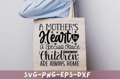 Mother's Day Heart SVG Bundle SVG DESIGNISTIC 