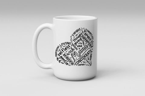 Mother's Day Heart SVG Bundle SVG DESIGNISTIC 