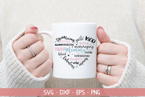 Mother's Day Heart SVG Bundle SVG md faruk hossain 