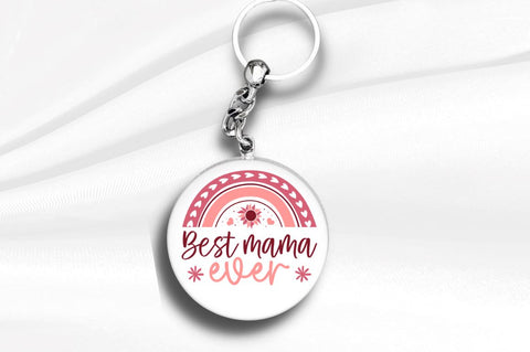 Mother's Day Keychain SVG Bundle SVG DESIGNISTIC 