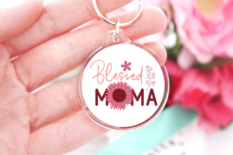 Mother's Day Keychain SVG Bundle SVG DESIGNISTIC 
