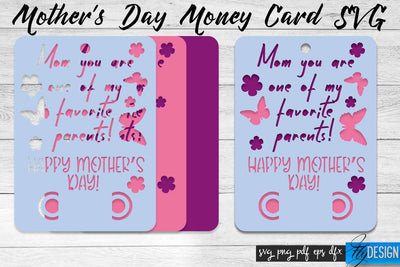 Mother’s Day Money Card SVG | Mother’s Day SVG Design | Mom SVG Quotes SVG Fly Design 