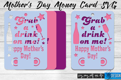 Mother’s Day Money Card SVG | Mother’s Day SVG Design | Mom SVG Quotes SVG Fly Design 