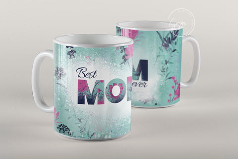 Wild Flower Print Mug Design, Floral Sublimation Wrap, Earthy Boho Floral  Mug Wrap, Printable 11 & 15 Oz Mug Cricut Press Sublimation Wrap - So Fontsy