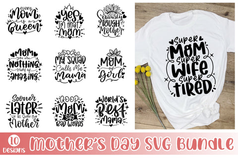 Mother's Day Quotes SVG Bundle Vol 2 SVG dapiyupi store 