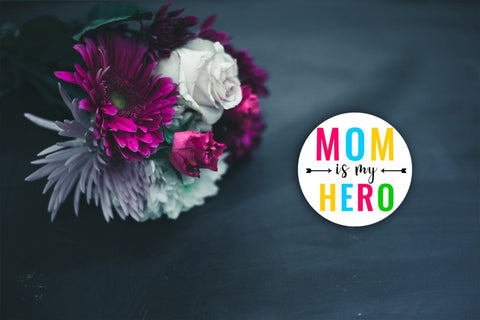 Mother's Day Stickers-Mother's Day Labels-Mom Stickers SVG Happy Printables Club 