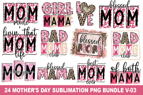 Mother's Day Sublimation Bundle Sublimation fokiira 