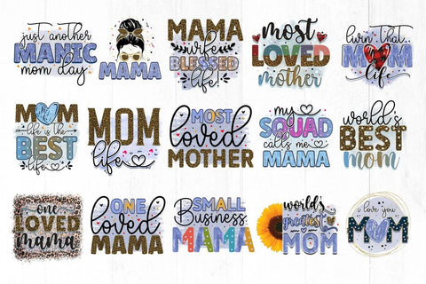 Mother's Day Sublimation Bundle Sublimation Regulrcrative 