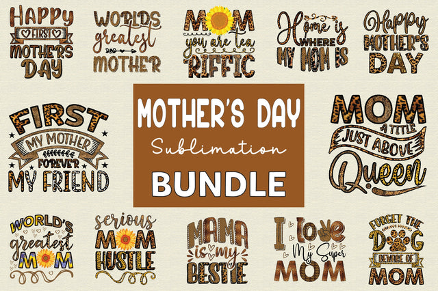 Mothers Day Sublimation Bundle Sublimation SVGArt 