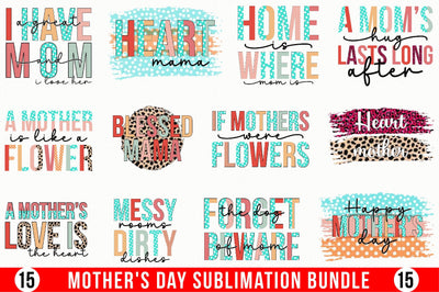 Mother's day Sublimation Bundle Sublimation SVGista 
