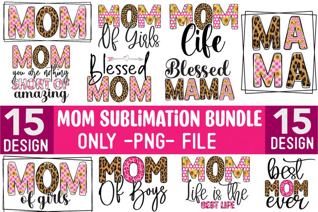 Mother's Day Sublimation Bundle SVG CraftingStudio 