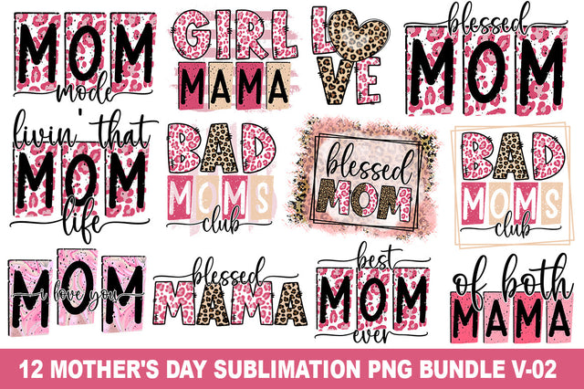 Mother's Day Sublimation Bundle SVG fokiira 