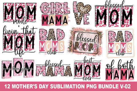 Mother's Day Sublimation Bundle SVG fokiira 